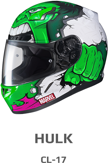Previousnext - Hjc Cl 17 Hulk (710x668), Png Download