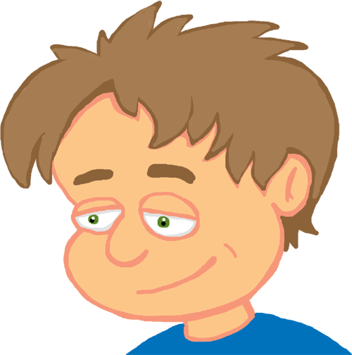 The Kid - Cool Cartoon Kid Png (500x504), Png Download