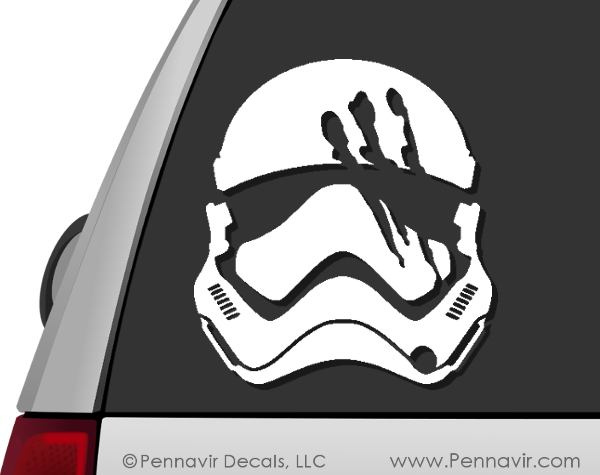 Popular Stormtrooper Finn Decal - Decal Star Wars (600x475), Png Download