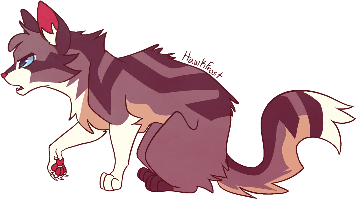 Clip Art Freeuse Stock Animator Drawing Art - Meow 286 (1280x1280), Png Download