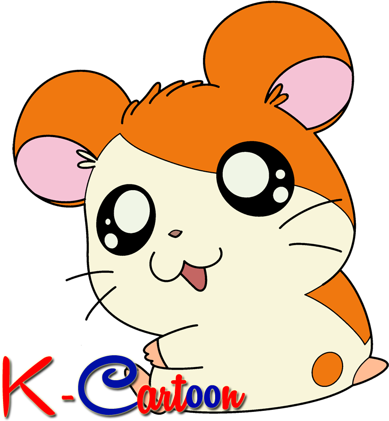 Karakter Kartun Hamster Hamtaro - Hamtaro Png (800x894), Png Download