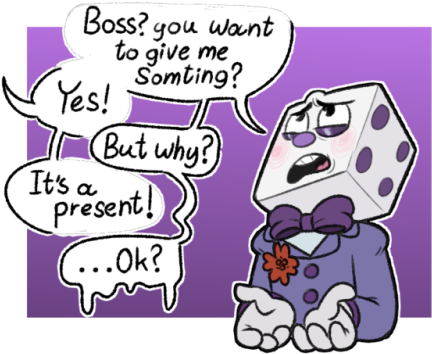 King Dice Devil Humanizations (500x370), Png Download
