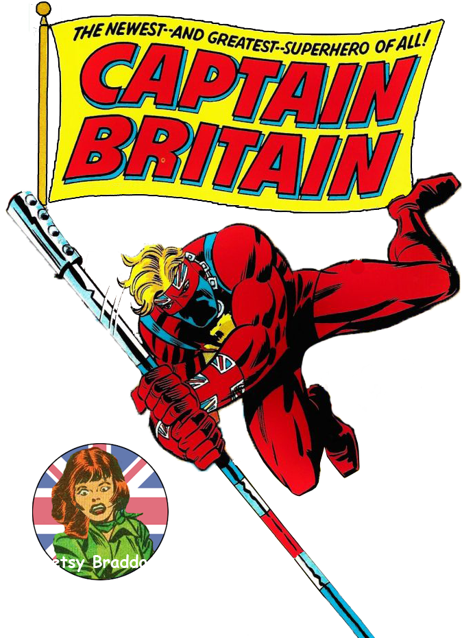 Born And Raised In The Small Town Of Maldon, Essex - Captain Britain (674x930), Png Download