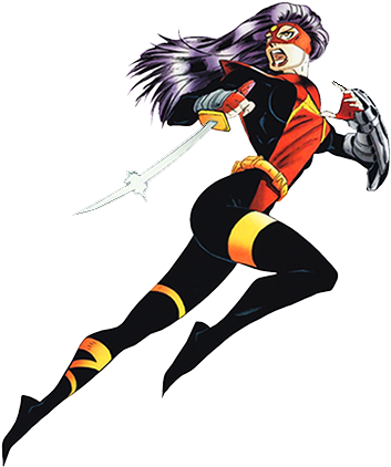 Magneto Clipart Transparent - Betsy Braddock (364x432), Png Download