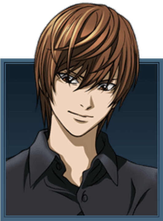 Light Yagami - - Light From Death Note (530x766), Png Download