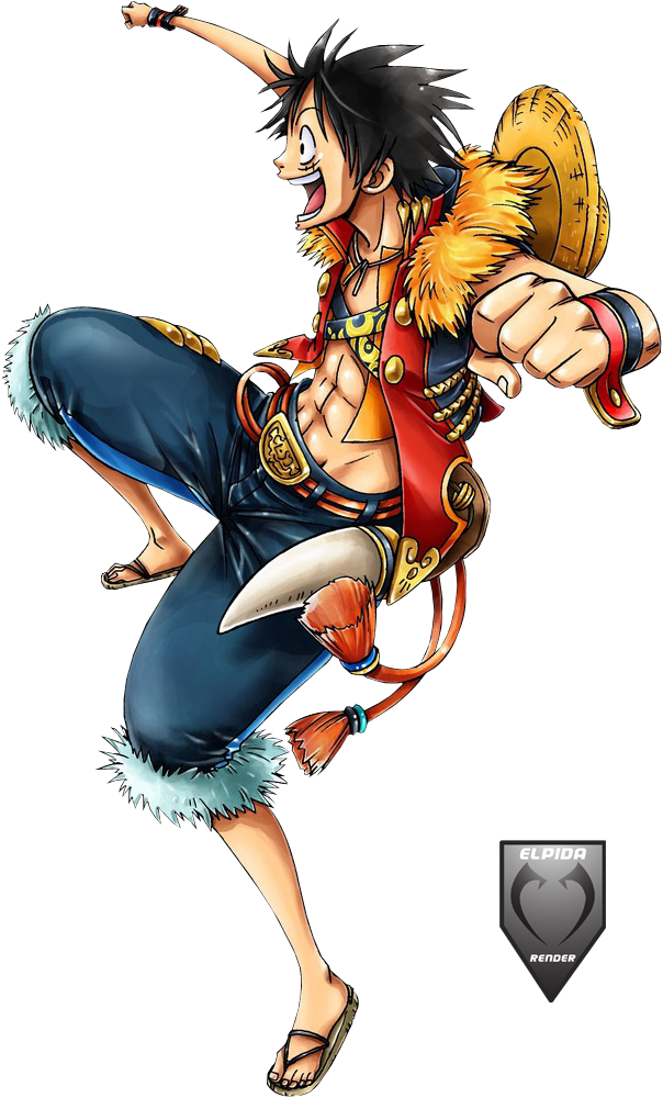 No Caption Provided - Monkey D Luffy Png (604x1000), Png Download