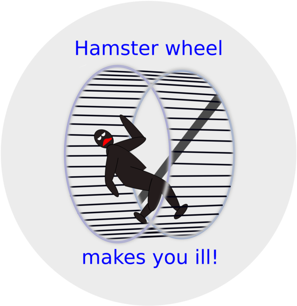 Hamster Wheel Hamster Ball Hamster Cage The Hampsterdance - Hamster Wheel (1061x750), Png Download
