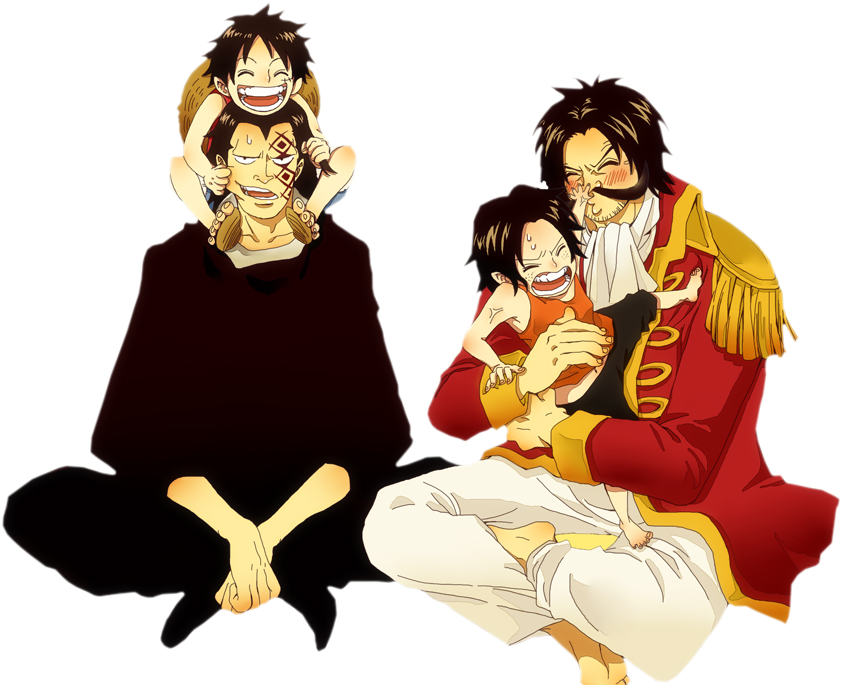 One Piece Ace Father (1000x740), Png Download