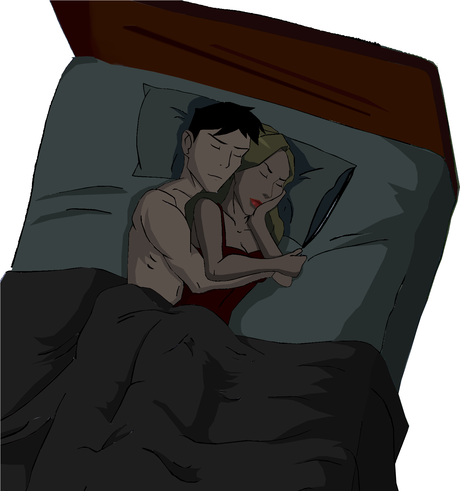 Justicia Joven Fondo De Pantalla Containing Anime Called - Young Justice Black Canary Hot (1628x1703), Png Download