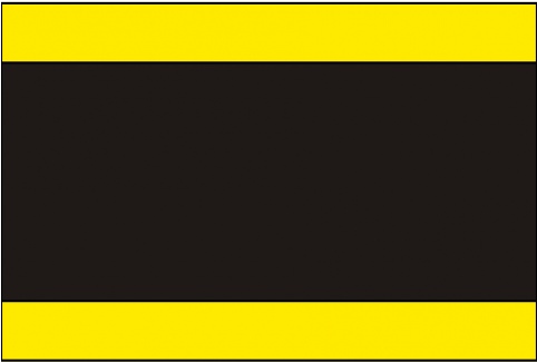 Rowmark Lasermax Canary/black/canary 1/8" Engraving - Yellow (500x588), Png Download