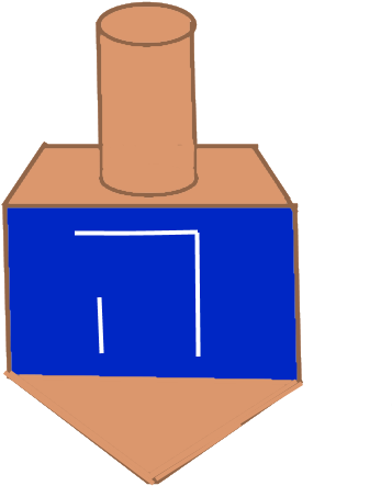 Dreidel 2 - Bfdi Dreidel (700x500), Png Download