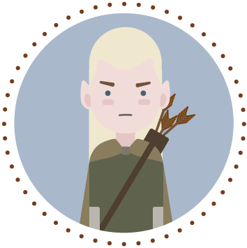 Creative Design Legolas - Transparent Vote For Trump (354x355), Png Download