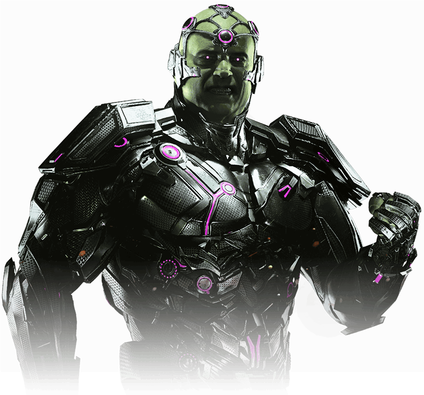 Image Host - Brainiac Dc Cómics En Png (1140x840), Png Download