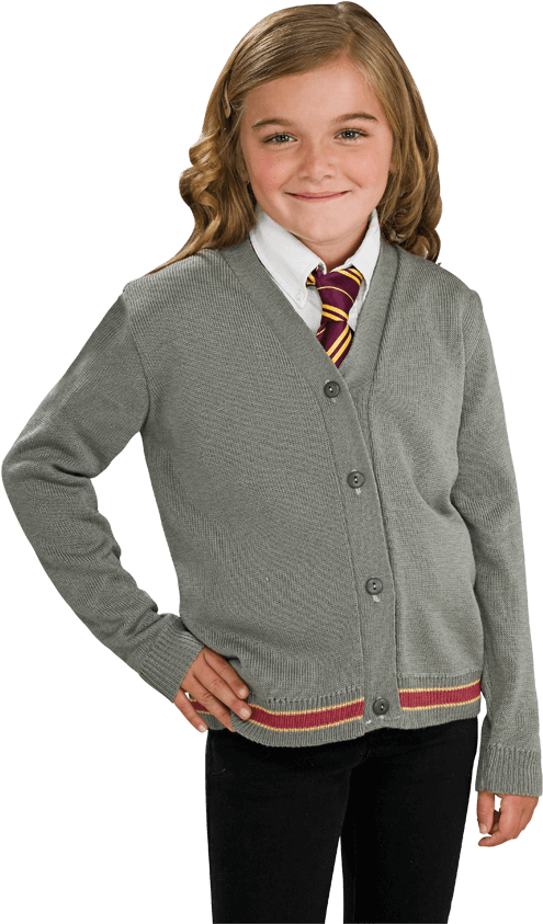 Kids Hermione Granger Sweater And Tie - Hermione Granger (850x850), Png Download