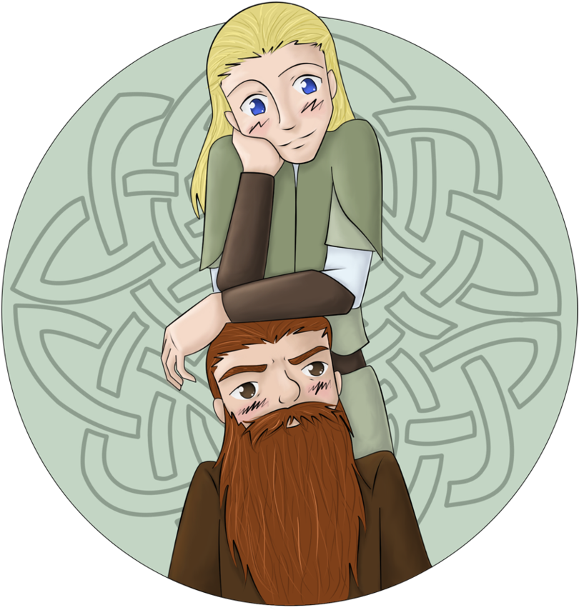 Legolas Gimli - Wharf House Restaurant (863x925), Png Download