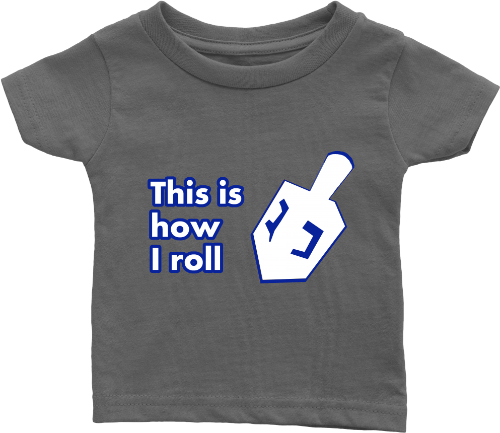 White Dreidel Baby T Shirt - Chicago Cubs Tshirts (1000x1000), Png Download