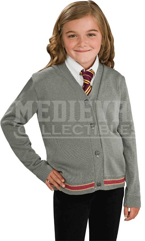 Kids Hermione Granger Sweater And Tie - Hermione Granger (850x850), Png Download