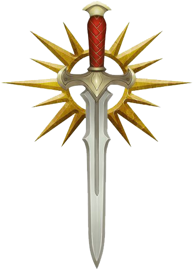 Bane, The God Of Power, Strength, And War - Pathfinder Arete Symbol (397x553), Png Download