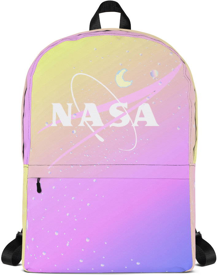 Pastel Nasa Tumblr Soft Grunge Backpack - Marble Backpack (1000x1000), Png Download