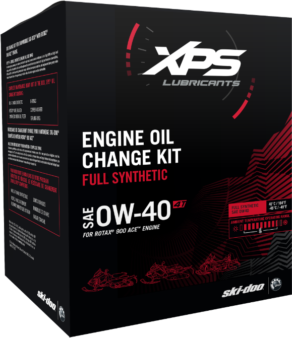 4t 0w-40 Synthetic Oil Change Kit For Rotax 900 Ace - Can-am Motorcycles (723x768), Png Download