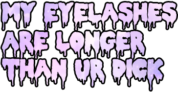 Pastel Grunge Tumblr Transparent - My Eyelashes Are Longer Than Your Transparent (500x300), Png Download