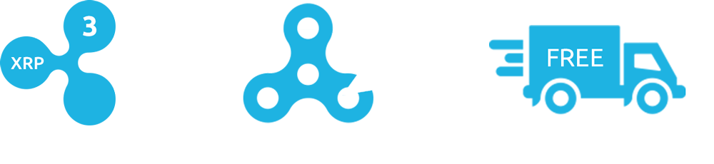 About Ripple Fidget Spinners - Ripple Fidget Spinner (1000x230), Png Download