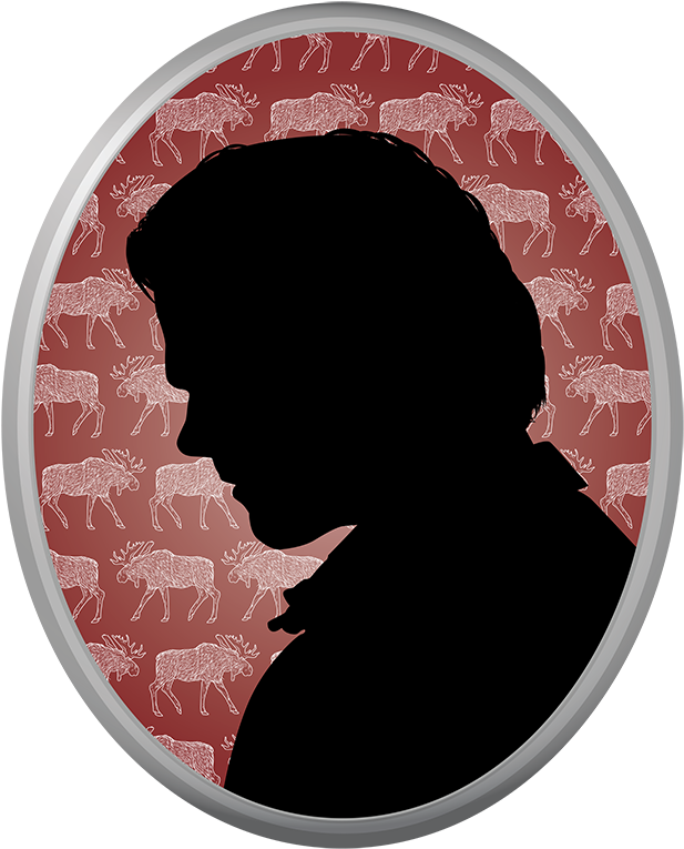 Moose Cameo - Moose (702x800), Png Download