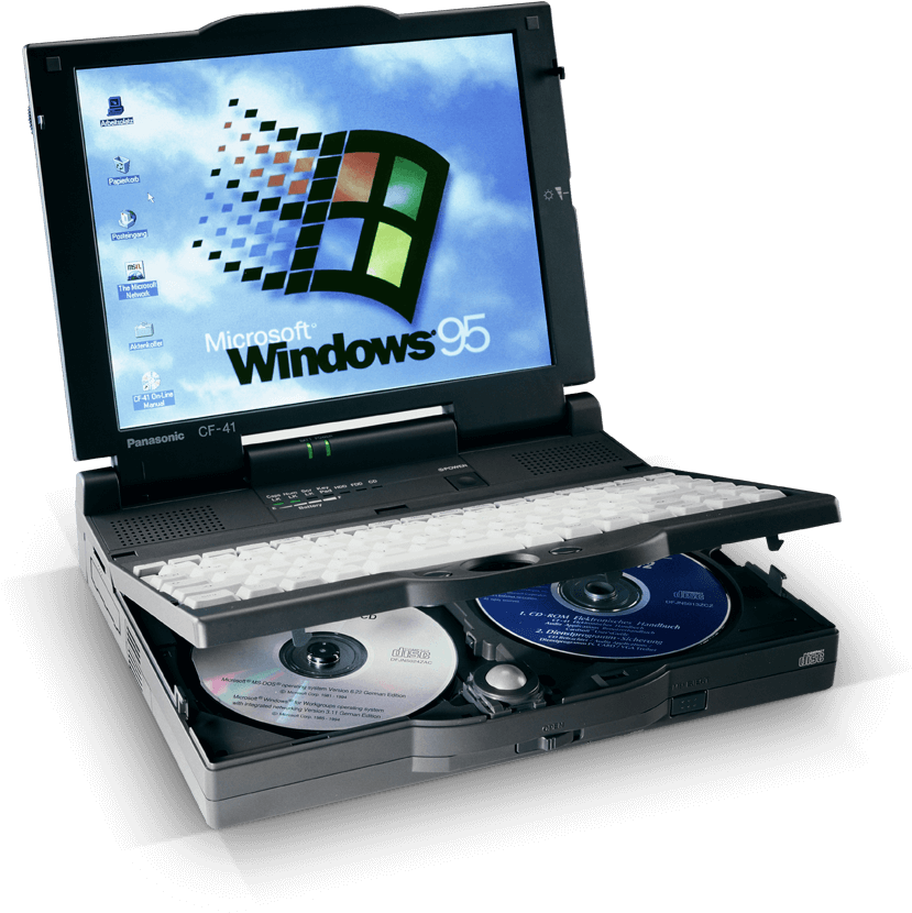 Cf-41 Windows 95 - Panasonic Toughbook Cf 71 (1200x900), Png Download