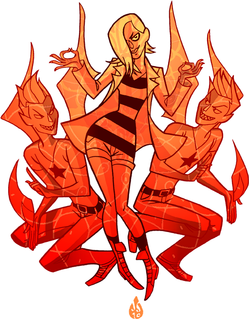 Scott Pilgrim Vs The Gender Bender - Scott Pilgrim Gender Swap (549x700), Png Download