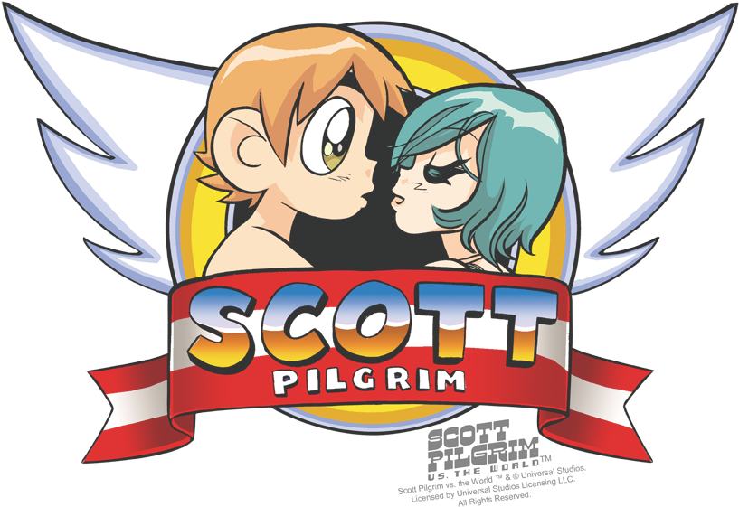 Scott Pilgrim Vs - Scott Pilgrim Vs The World (850x634), Png Download