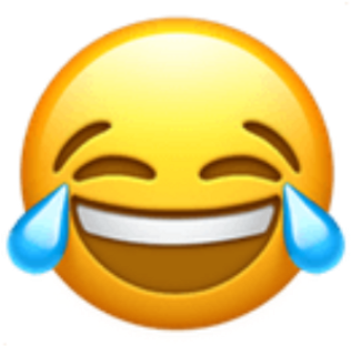 Emoji Iphone Laught Lol Emotions - Ios 10 Crying Laughing Emoji (480x853), Png Download