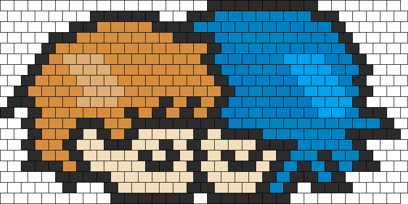 Scott Pilgrim And Ramona Flowers Bead Pattern - Ramona Flowers (798x400), Png Download