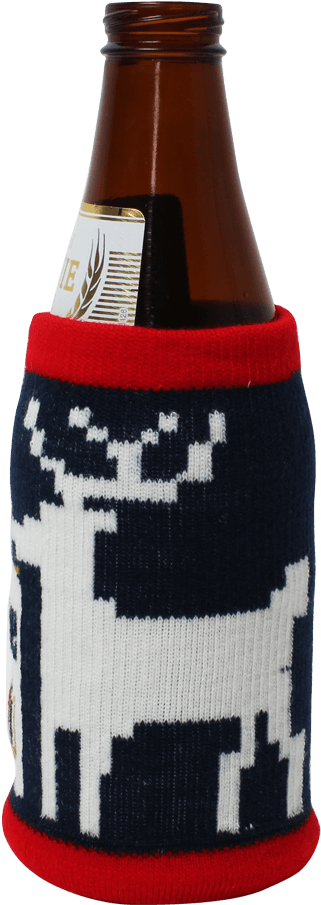 Miller Lite Holiday Sweater Beverage Wrap - Sweater (1000x1000), Png Download