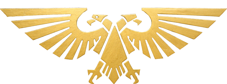 40k Imperial Aquila Transparent By Fuguestock-d91enql - Aquila 40k (900x335), Png Download