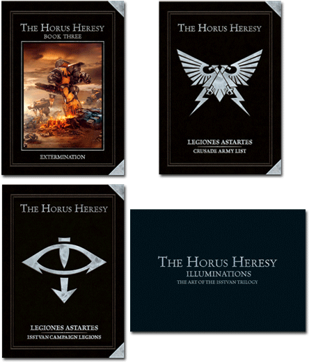 Horus Heresy Gets A Codex - Horus Heresy Aquila (450x532), Png Download