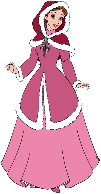 Pinecones Belle In Winter - Winter Belle Clipart (343x657), Png Download