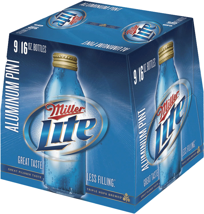 Miller Lite - Miller Lite Beer - 12 Pack, 12 Fl Oz Cans (750x1050), Png Download