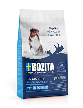 Bozita Grainfree Reindeer - Bozita Lamb & Rice Wheat Free 12 Kg (400x400), Png Download
