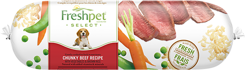 Freshpet® Select Chunky Beef With Vegetables & Brown - Freshpet Select Chunky Beef Recipe With Vegetables (500x500), Png Download