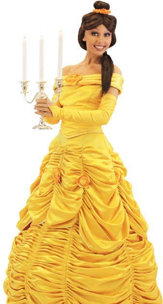 Belle - Belle Disney (350x634), Png Download