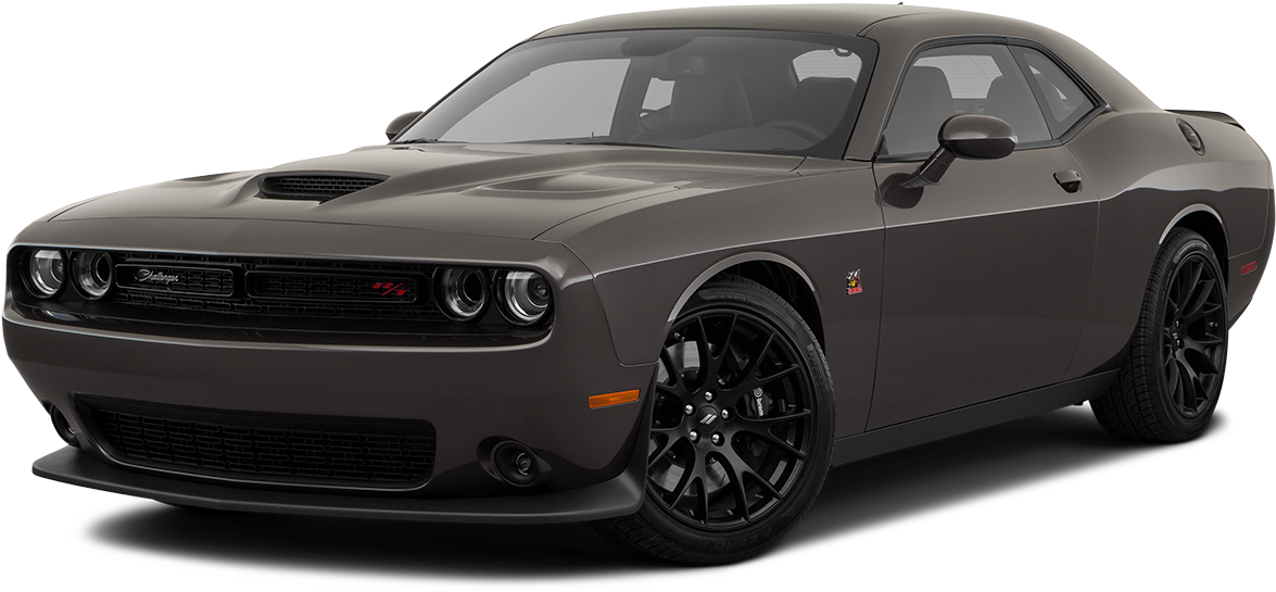 2019 Dodge Challenger - Dark Grey Challenger 2018 (1280x902), Png Download