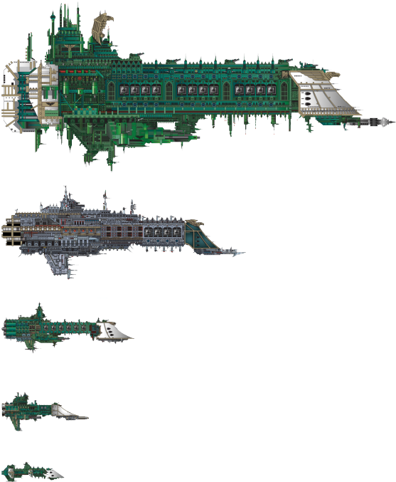 Hmm Here It Is But The Stupit Photobucket Thing Resizes - Battle Barge Size Comparison (556x800), Png Download