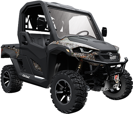 2018 Cub Cadet Challenger 550 Camo - Cub Cadet Challenger 550 (556x526), Png Download