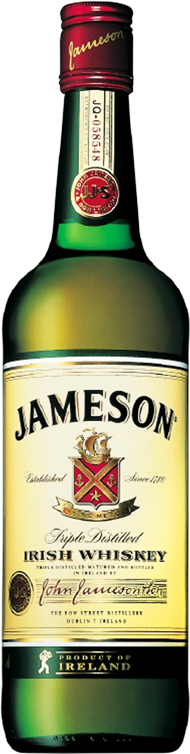 John Jameson - Jameson Irish Whiskey (562x1600), Png Download