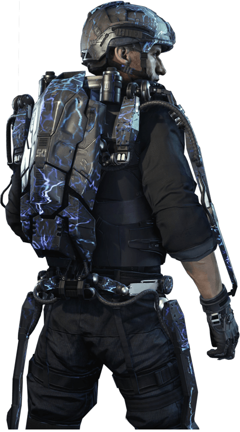 Call Of Duty - Cod Advanced Warfare Render (480x863), Png Download