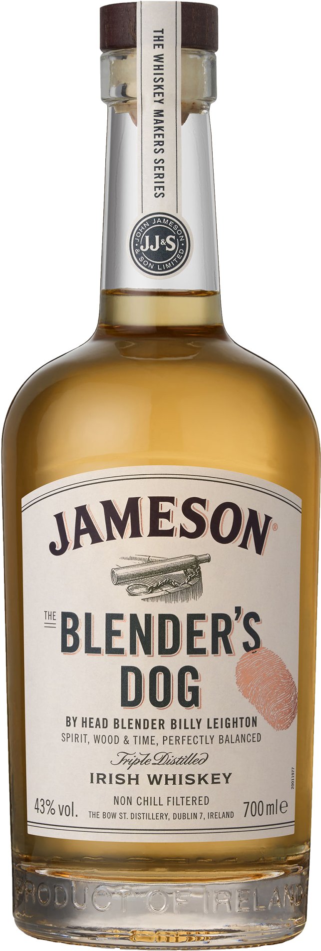 Jameson The Blender's Dog Whiskey 700ml - Jameson Cooper's Croze Irish Whiskey (1600x2000), Png Download