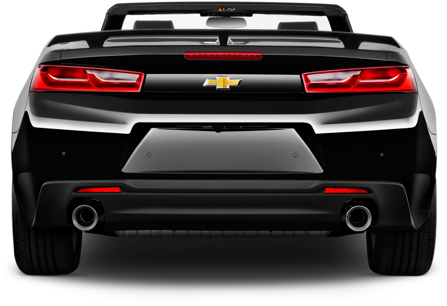 Dodge Challenger Clipart Camaro - Chevy Camaro Back View (2048x1360), Png Download