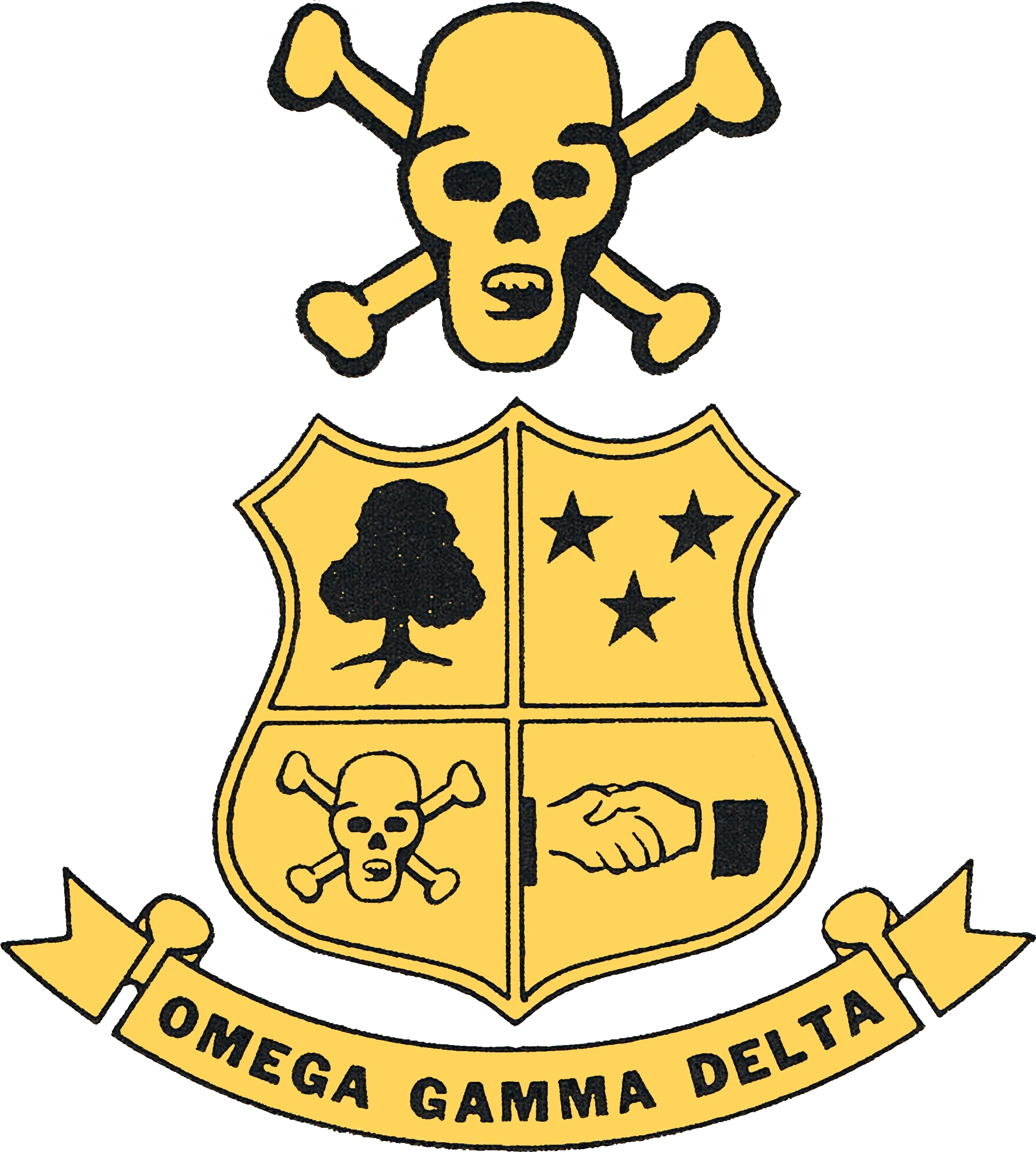 Omega Gamma Delta (2556x3300), Png Download