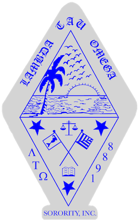Lambda Tau Omega Sorority, Inc - Lambda Tau Omega Crest (300x470), Png Download