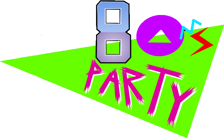 80's Party - 80's Laser Transparent Background (741x467), Png Download
